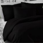 Luxury Collection szatén ágyneműhuzat fekete Luxury Collection szatén ágyneműhuzat fekete