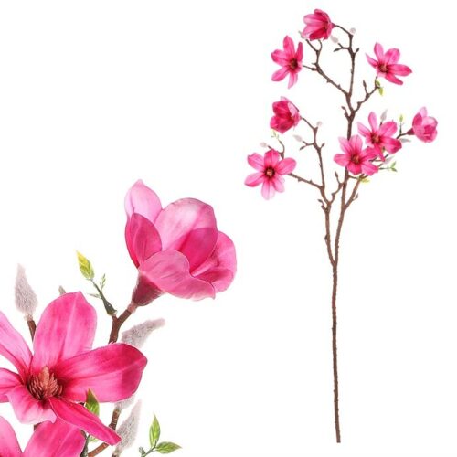 Magnolia művirág sötét rózsaszín