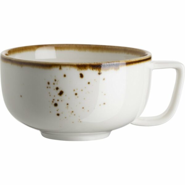Mäser Espressócsésze Pintar White barna pöttyökkel105 ml
