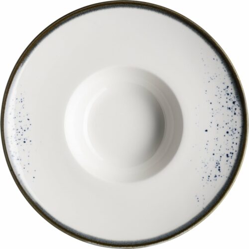 Mäser Gourmet tál Pintar White kék pöttyös 26 cm