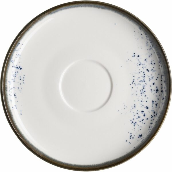 Mäser Kávéscsésze Pintar White kék pöttyös 14 cm