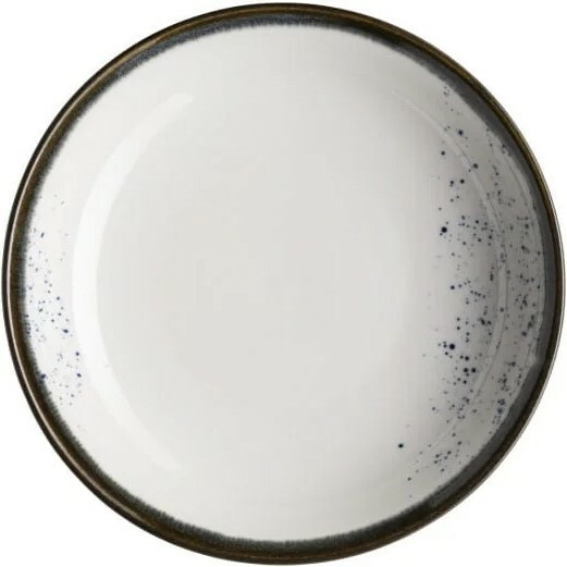 Mäser Mély tányér Pintar White kék pöttyös 21 cm