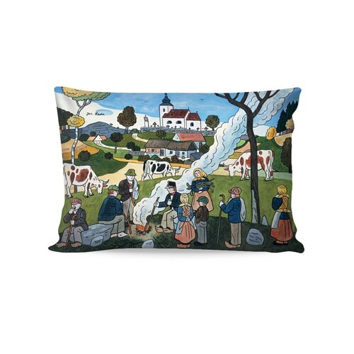 Matějovský Deluxe Josef Lada kispárnahuzatPodzim