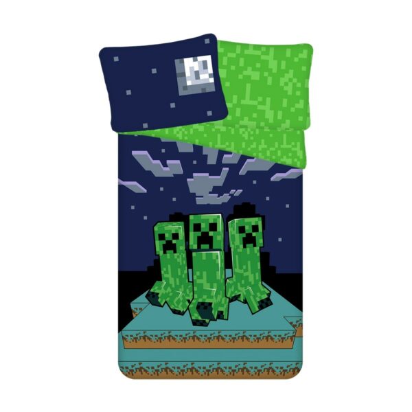 Minecraft Sssleep Tight pamut ágyneműhuzat
