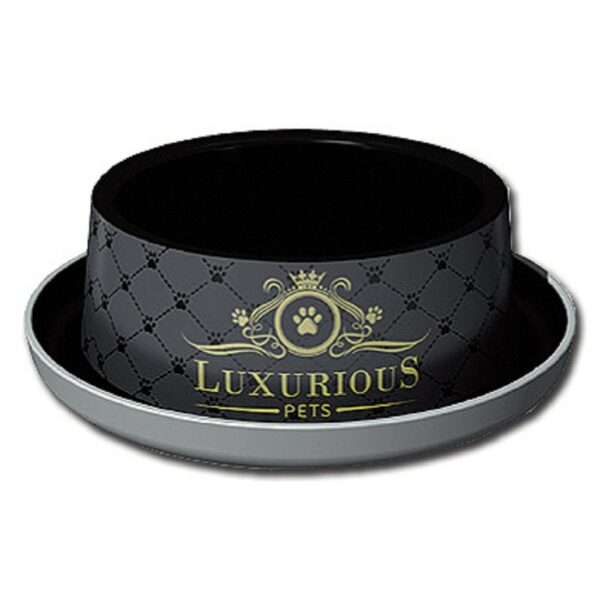 Moderna Trendy Luxurious fekete macska tál
