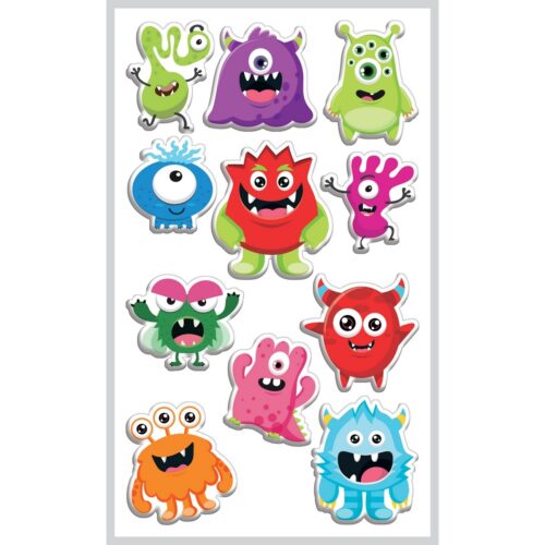 Monsters 3D matricák