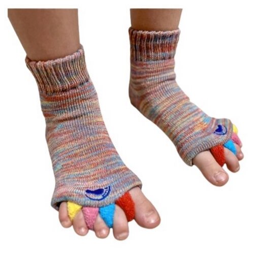 Multicolor gyerek lábujj elválasztó zokni