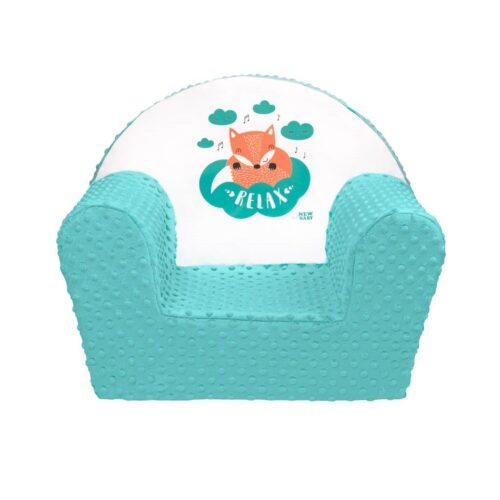 New Baby Róka gyerek Minky fotel menta