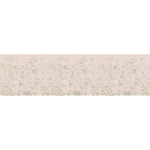 Old graphic florals öntapadó bordűr