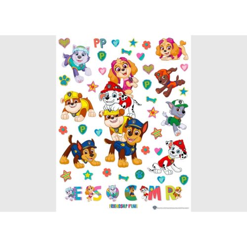 Öntapadó dekoráció Paw Patrol Friendship Fun