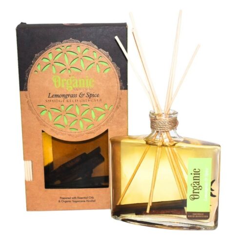 Organikus diffúzor Lemongrass & Spice 150 mlpálcikákkal
