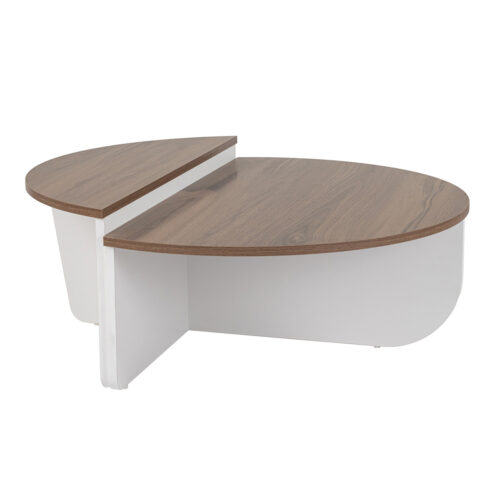 Orion Walnut White konferenciaasztal