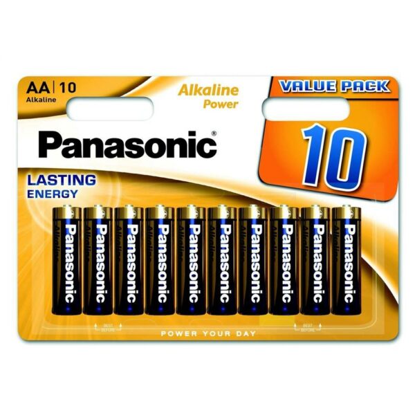 Panasonic AA LR6APB/ 10BW alkáli elemkészlet