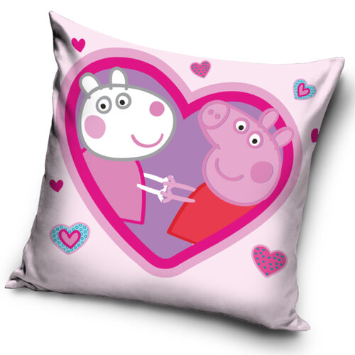 Párnahuzat Pepina malac és barátnője Suzy