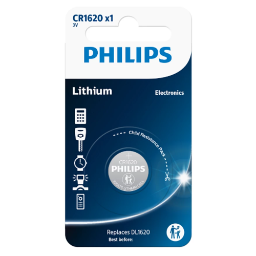 Philips CR1620 3 V lítium gombelem
