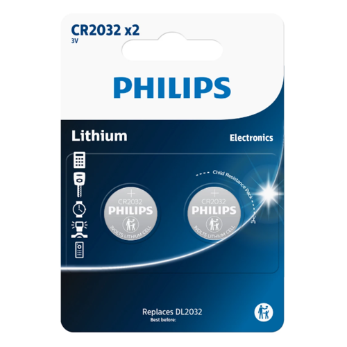 Philips CR2032 3 V lítium gombelem