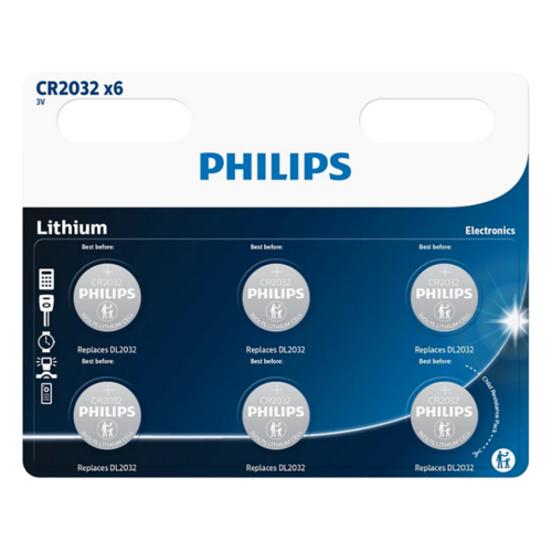 Philips CR2032 3 V lítium gombelem