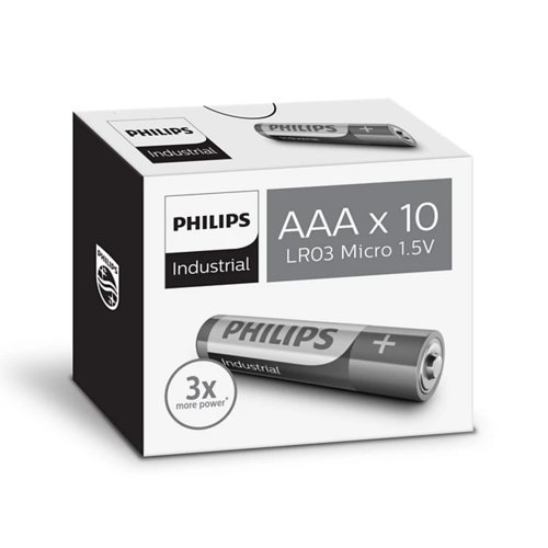 Philips ipari AAA Ultra Alkaline elemek