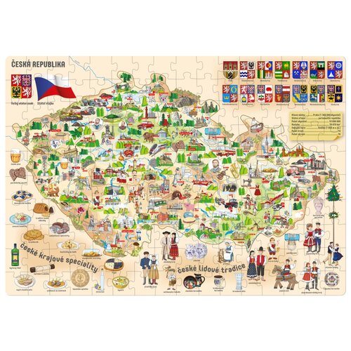 Popular puzzle Csehország térképe