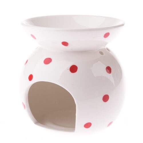Porcelán aromalámpa Abuela fehér