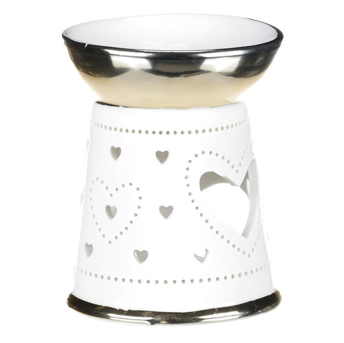 Porcelán aromalámpa Hearts