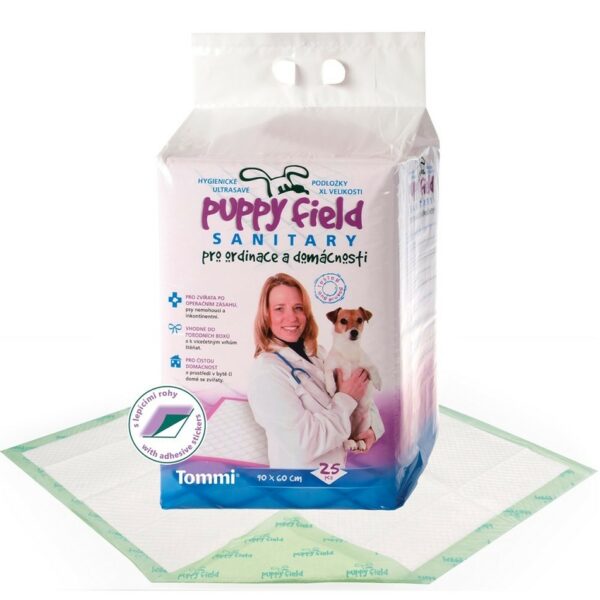 Puppy Field Higiénikus alátétek kutyáknak SanitaryPads 25 db