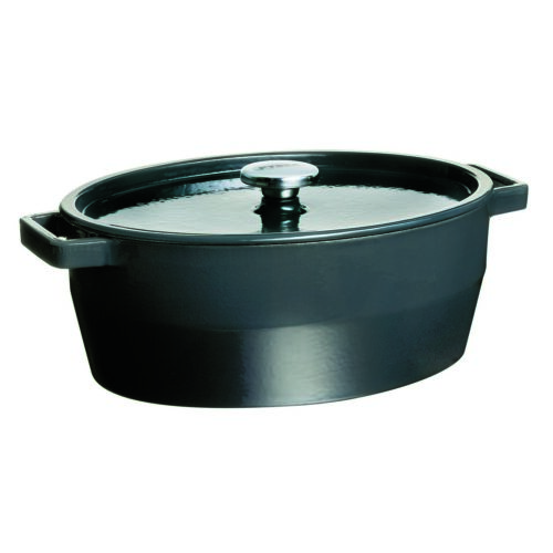 Pyrex Öntöttvas serpenyő fedéllel 6 l