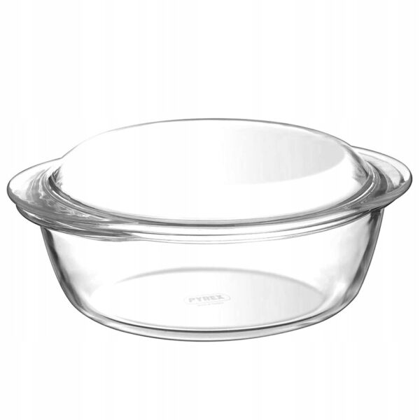 Pyrex Üveg sütőtál fedővel