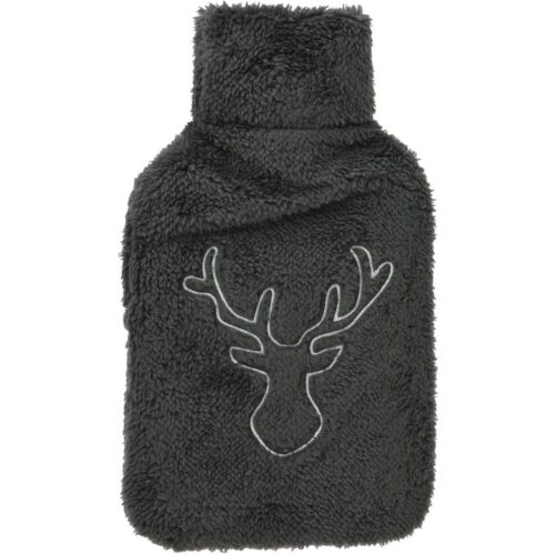 Reindeer termofor palack gyapjú hatású huzattal szürke