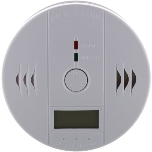 Retlux RDT 301 szén-monoxid érzékelő LCD kijelző és hangriasztás 3 AA elemmel működő