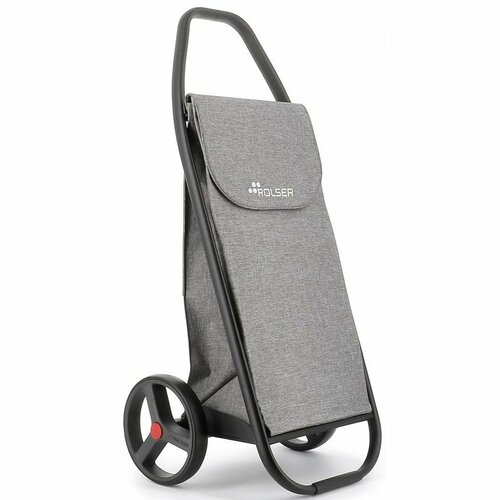 Rolser Com Tweed 8 Black Tube kerekesbevásárlótáska