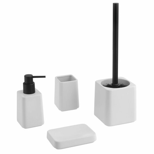 SAPHO PW420 Branco fürdőszoba-kiegészítő szett