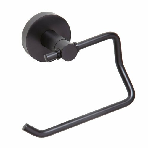 SAPHO XB700 X-Round fekete WC-papír tartó fedélnélkül