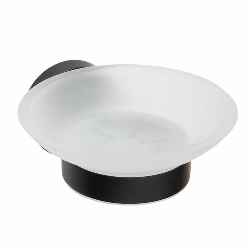 SAPHO XB800 X-round fekete szappantartó