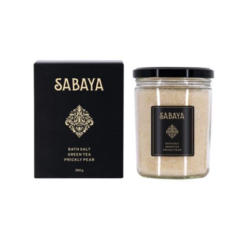 Sabaya Fürdősó Zöld tea és opuntia