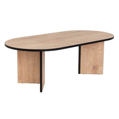 Sable Sapphire Oak Black konferenciaasztal