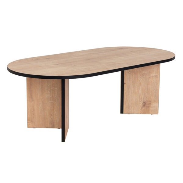 Sable Sapphire Oak Black konferenciaasztal