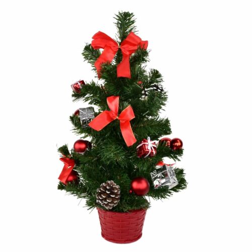 Salemi karácsonyi díszített fa