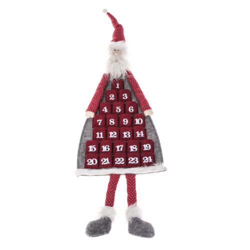 Santa felakasztható adventi naptár