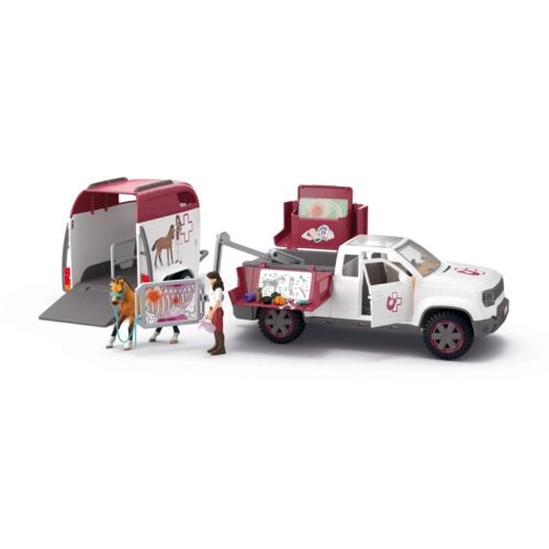 Schleich 42704 Mobil állatorvos pótkocsival