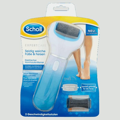 Scholl Elektrický pilník na chodidla + 2 rotačníhlavice Velvet Smooth