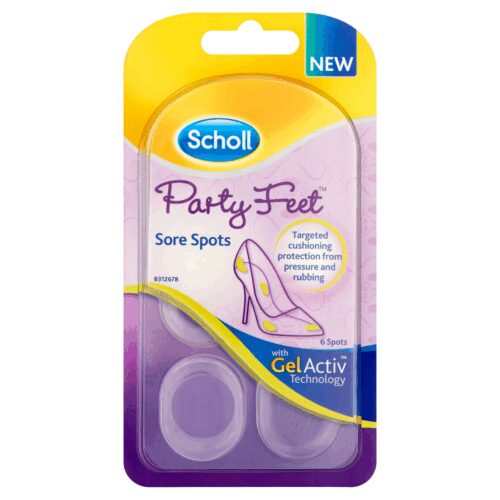 Scholl párnácskák érzékeny testrészekre PartyFeet