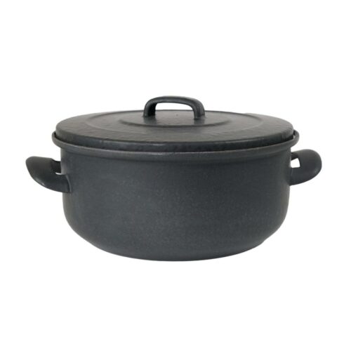 Sfinx Smalted serpened pan with lid BSE