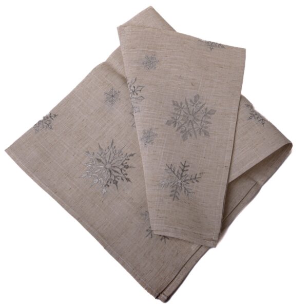 Silver Flakes karácsonyi abrosz