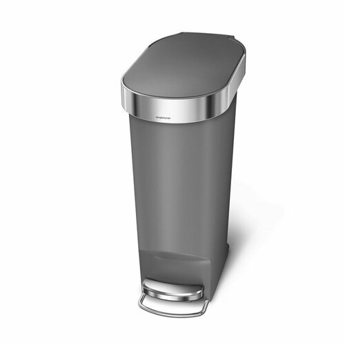 Simplehuman pedálos ovális szemeteskosár
