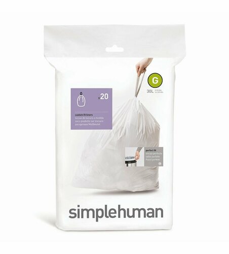 Simplehuman zsák szemeteskosárba G 30 l