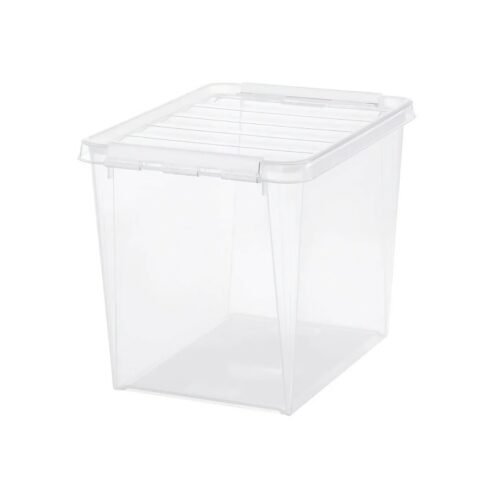 SmartStore Classic tárolódoboz fehér klipszekkel