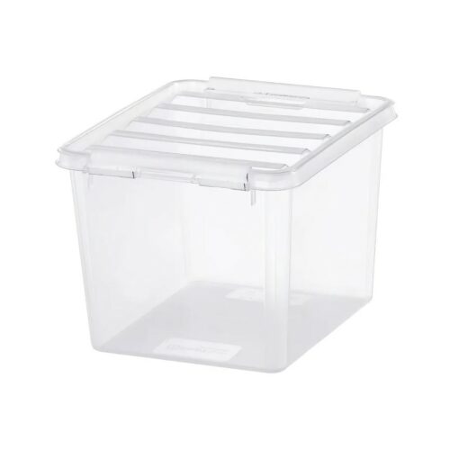 SmartStore Classic tárolódoboz fehér klipszekkel
