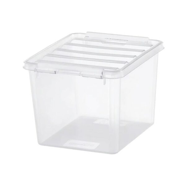 SmartStore Classic tárolódoboz fehér klipszekkel