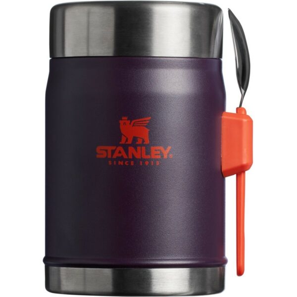 Stanley Termoska étkező 400 ml kanállal/villávalPlum